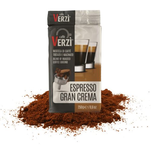 250g Verzi Miscela Gran Crema Gemahlener Kaffee