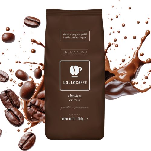 1 kg LolloCaffé classico espresso ganze Kaffeebohnen Mischung