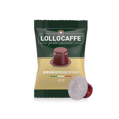 1 LolloCaffé Oro Nespresso kompatible Kaffeekapsel