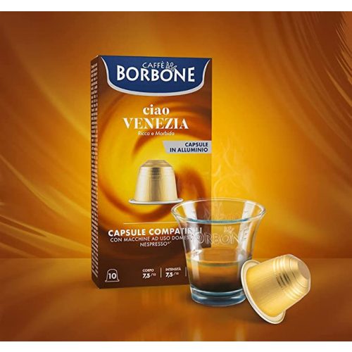 1 Stück Borbone ciao Venezia kompatible Kaffeekapsel