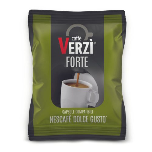 1 Stück Caffè Verzì FORTE Dolce Gusto kompatible Kaffeekapsel