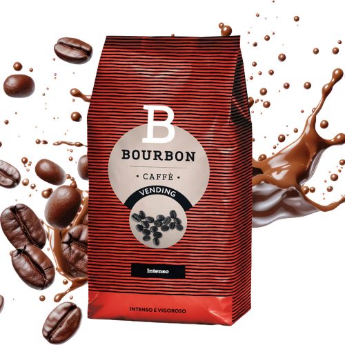 1 kg Lavazza Bourbon Caffé Intenso ganze Kaffeebohnen Mischung