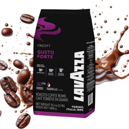 1 kg Lavazza Gusto Forte ganze Kaffeebohnen Mischung